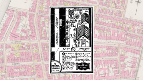 historic maps of Beacon Hill